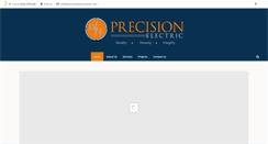 Desktop Screenshot of precisionelectricaustin.com